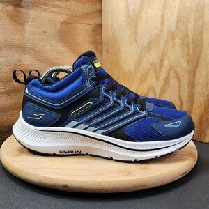 Skechers Go Run Consistant 2.0 Mens Blue Waterproof Running Shoes Sneakers